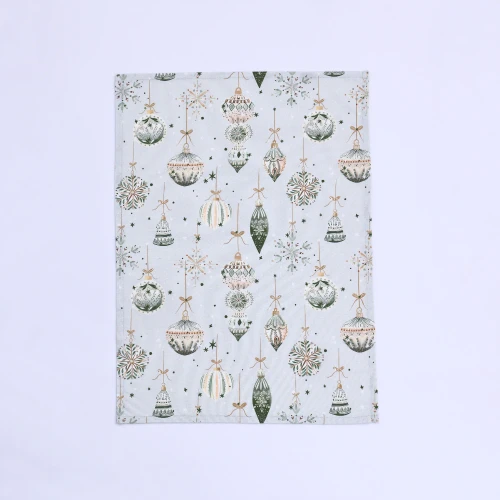 Yuletide Tea Towel Cracker by MM Linen