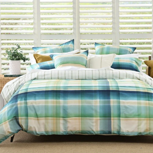 Freddie Duvet Set with Stripe Reverse