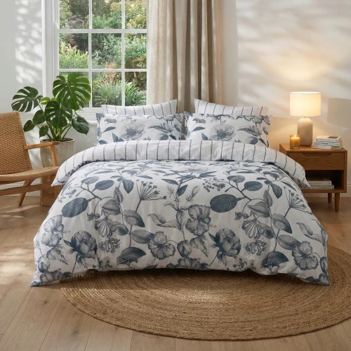 Botanical Natural Duvet Cover Set by MM Linen