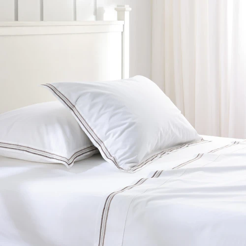 Medea Brown Sheet Set by MM Linen