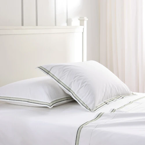 Medea Green Sheet Set by MM Linen
