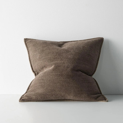 Alba Cushion by Weave - Bark