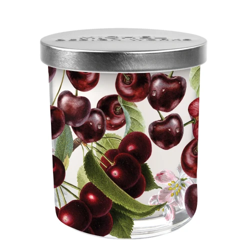Dark Cherry Jar Candle by Michel Design Works