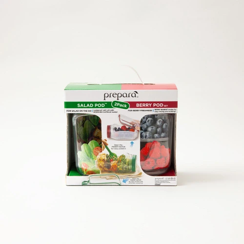 Salad Pod + Berry Pod by Prepara