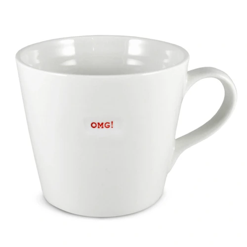 XL Bucket Mug - Omg! By Keith Brymer Jones