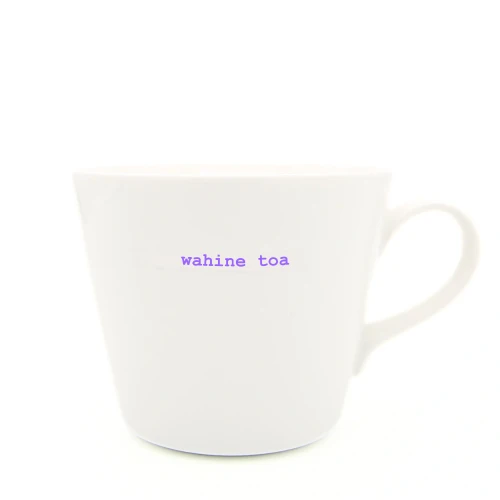 Bucket Mug - Wahine Toa By Keith Brymer Jones