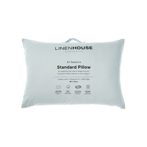All Seasons Standard Pillow By Linen House