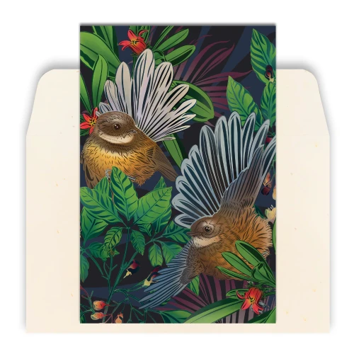 Piwakawaka & Karo (pack of 6) by Flox
