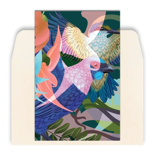Kotare & Kokako (pack of 6) by Flox