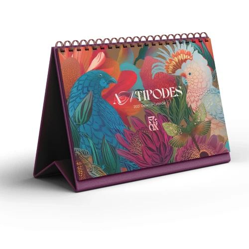 Antipodes Desktop Calendar 2027 by Flox