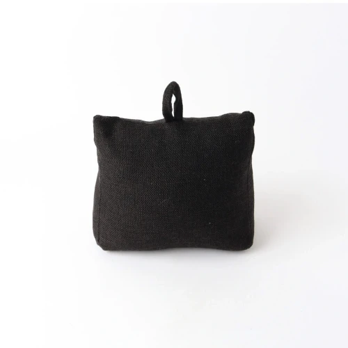 Doorstop Linen Look by Le Forge - Black