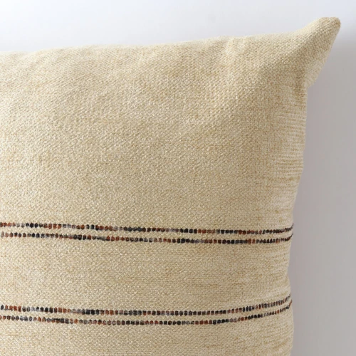 Handloom Cushion by Le Forge - Ivory - 50x50cm