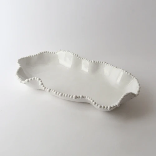 Melamine Pearl Serving Dish by Le Forge