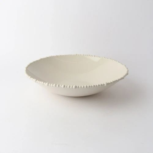 Melamine Pearl Tappered Bowl by Le Forge - 19cm