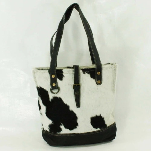 Malina Hide/Leather Tote Bag Sm by Backyard