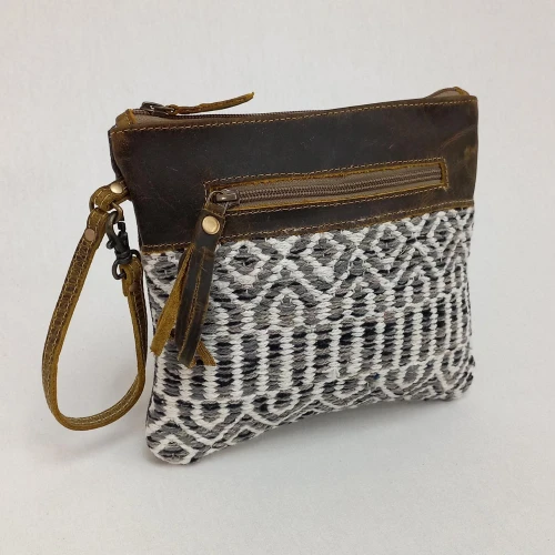 Marsha Canvas Clutch Bag by Backyard