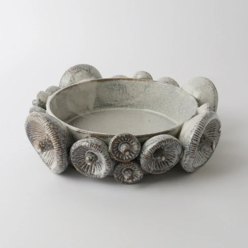 Ceramic Mushroom Bowl by Le Forge - Mushroom