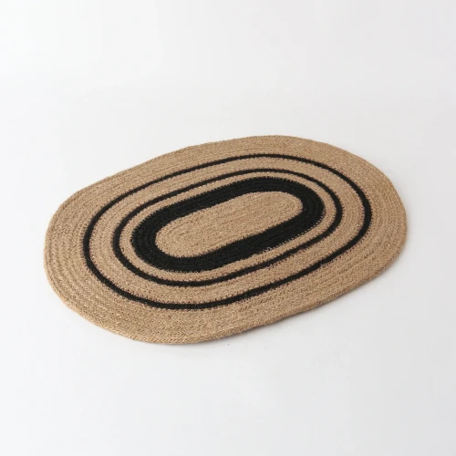 Jute Oval Placemat by Le Forge