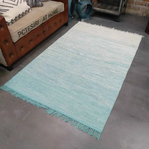 Cotton Floor Rug by Backyard