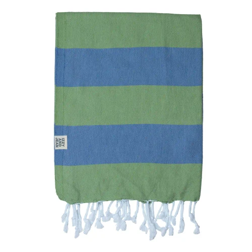 Santorini Towel Denim Olive by Izzy and Jean