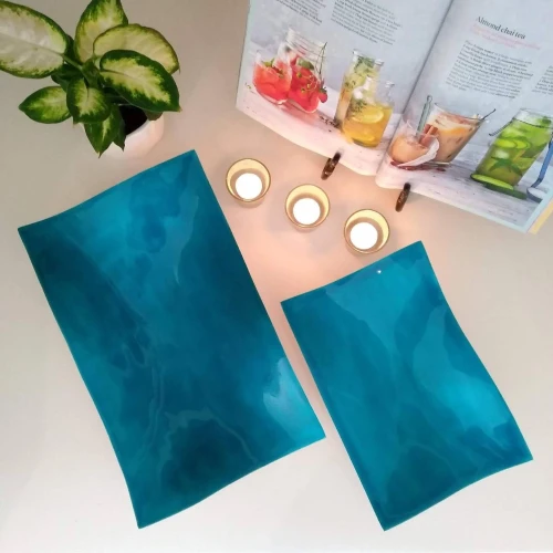 Rectangular Wavy Dish Large by Vanillaware