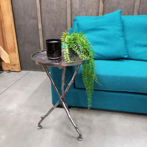 Antique Nickel - Coffee Table Tripod Legs by Backyard