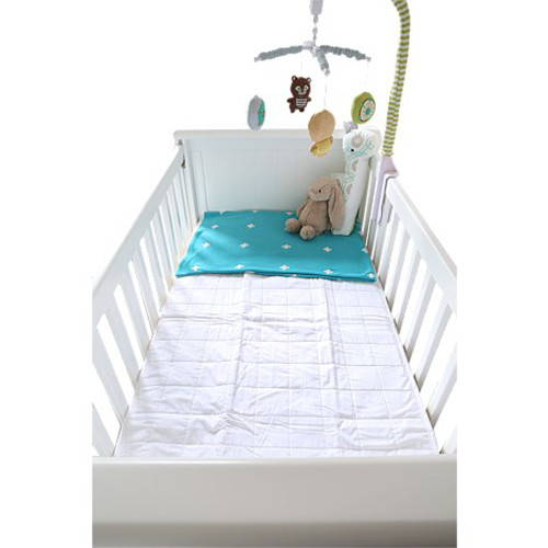 Waterproof Quilted Cot Mattress Protector by Brolly Sheets