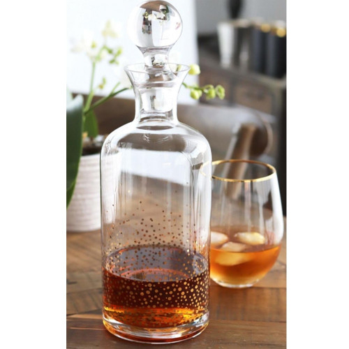 Clearance Confetti Decanter by Old Mill Road