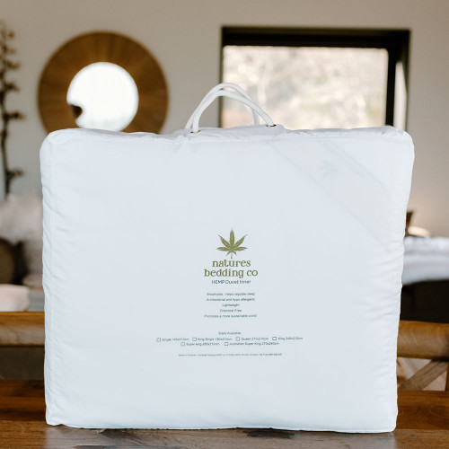 Hemp Duvet Inner 300gsm by Natures Bedding Co