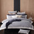 Essex Navy Duvet Cover Set by Logan and Mason