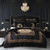 Massimo Black Duvet Cover Set by Davinci