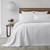 Porto White Bedspread Set by Baksana