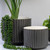 Blurred Lines Pot by Linens and More
