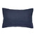 Navy Herringbone Embossed Coverlet Set by Bambury