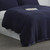 Premier Navy Waffle Duvet Cover Set by Seneca