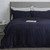 Premier Navy Waffle Duvet Cover Set by Seneca