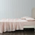 250TC Pure Cotton Blush Sheet Set by MM Linen