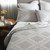 Light Grey Dreams Waffle Duvet Cover Set by Seneca