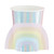 Fun pop out pastel party rainbow cups