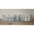 Silver Party Pyramids (Box of 6)
