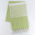 Lime Cotton Beach Towel by Backyard