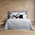 Ripple Optical White Bedspread Set by Seneca