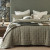 Laundered Linen Bedspread by MM Linen - Olive