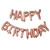 Pick & Mix Rose Gold Balloon Bunting Happy Birthday