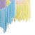 Mix It Up Streamer Ceiling Kit Pastel Streamer