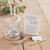 Botanical Wedding Guest Book Messages In Glass Bottle