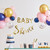 Gender Reveal Gold Foiled 'Baby Shower' Bunting