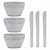 Croft 6 Piece Bowl and Spreader Set by Ladelle