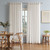 Flynn Concealed Tab Sheer Curtain - Natural