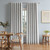 Flynn Concealed Tab Blockout Curtain by Zaab - Silver